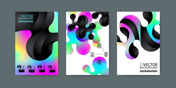 几何时尚的背景海报孟菲斯图片下载