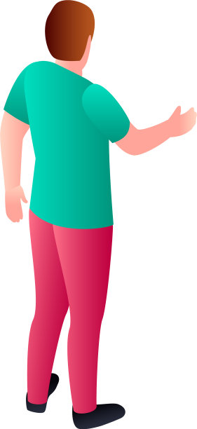 男人要求洗衣图标等距风格图片下载