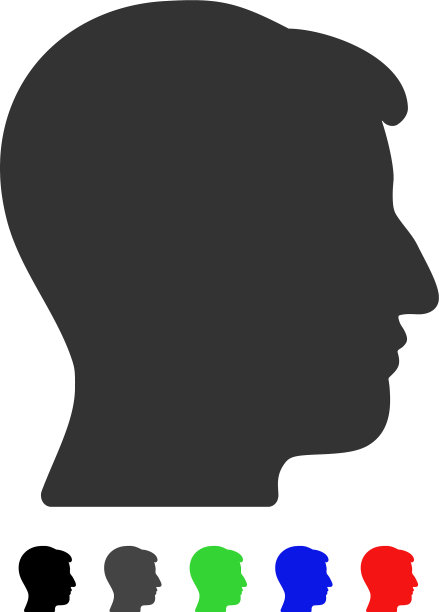 平头人形图标图片下载