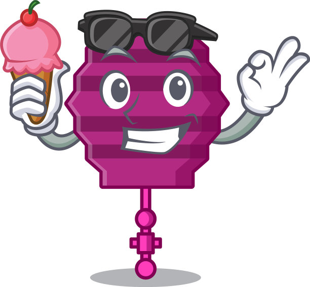 用冰淇淋纸做的卡通人物灯笼图片下载