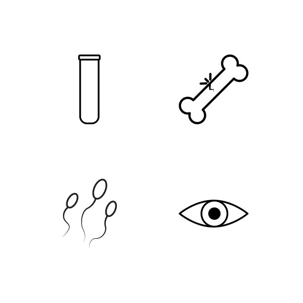 医疗简单概述图标设置图片下载