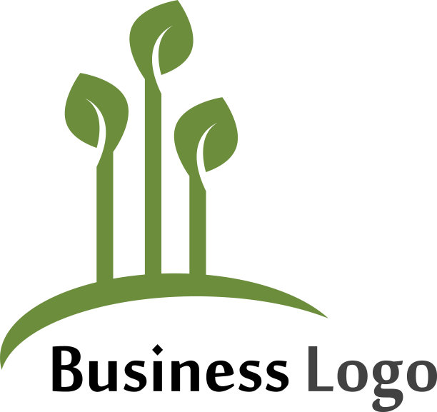 树叶图标设计模板图片下载