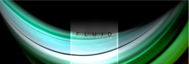 流体颜色抽象背景彩色海报图片下载