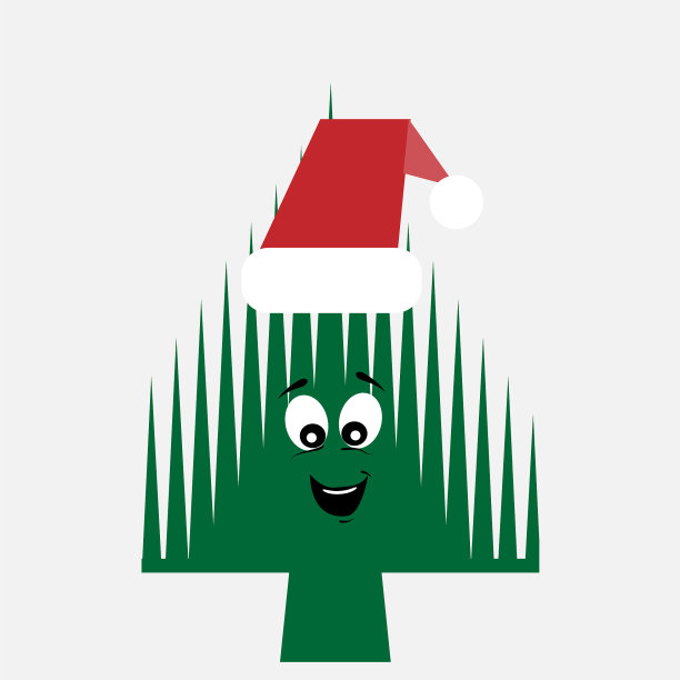 圣诞老人的帽子，一个喜庆的形状图片下载