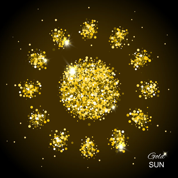 黄金享受着明媚的阳光,图片下载