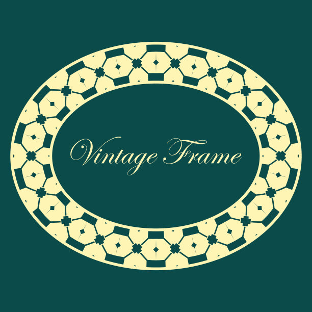 装饰艺术复古边框图片下载