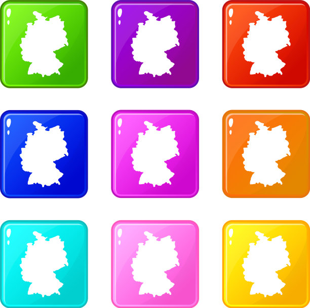 德国地图第九集图片下载