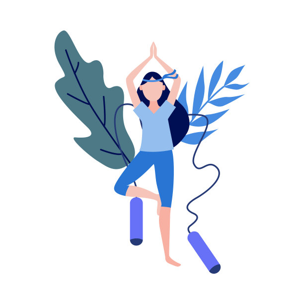 女人做瑜伽图片下载