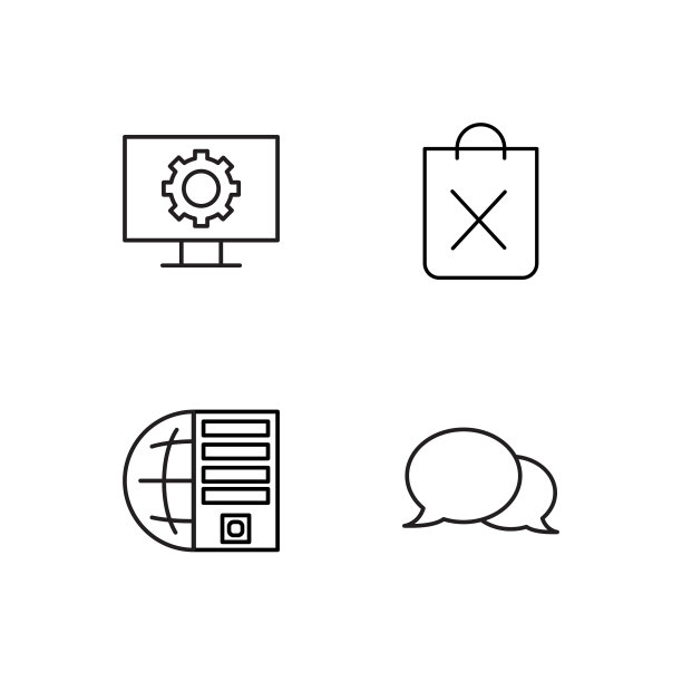 网页简单概述图标集图片下载