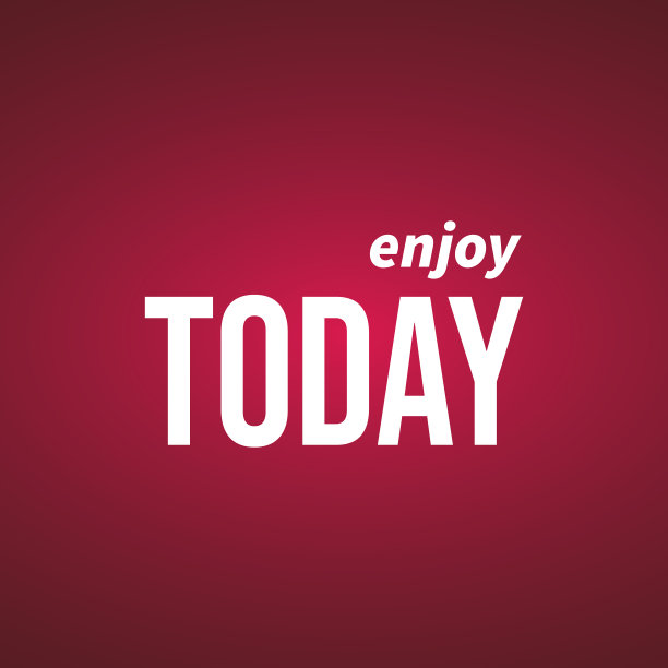 享受今天的生活引用与现代背景图片下载