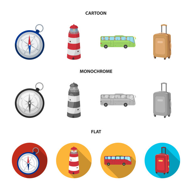 度假旅游灯塔罗盘休息和图片下载