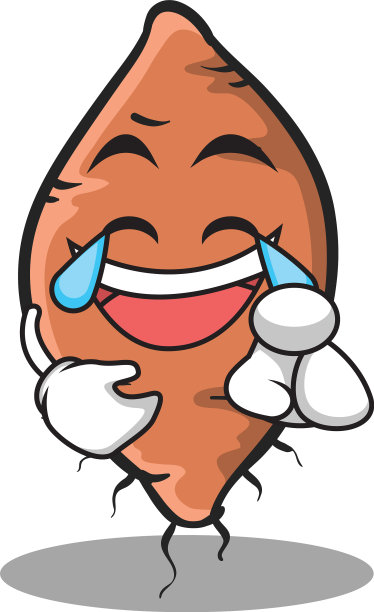 欢喜迎山药人物卡通风格图片下载