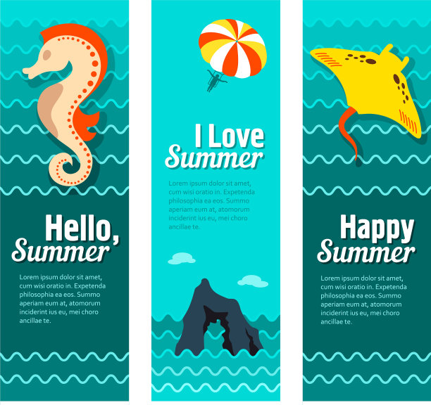 旅游和度假横幅图片下载