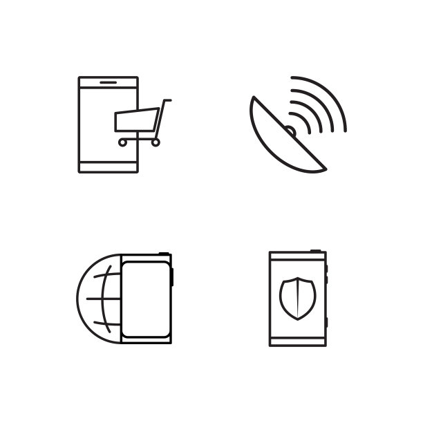 网页简单概述图标集图片下载