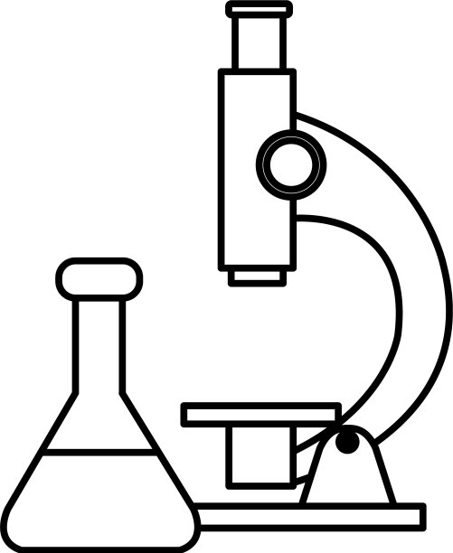 显微镜实验室进行试管试验图片下载