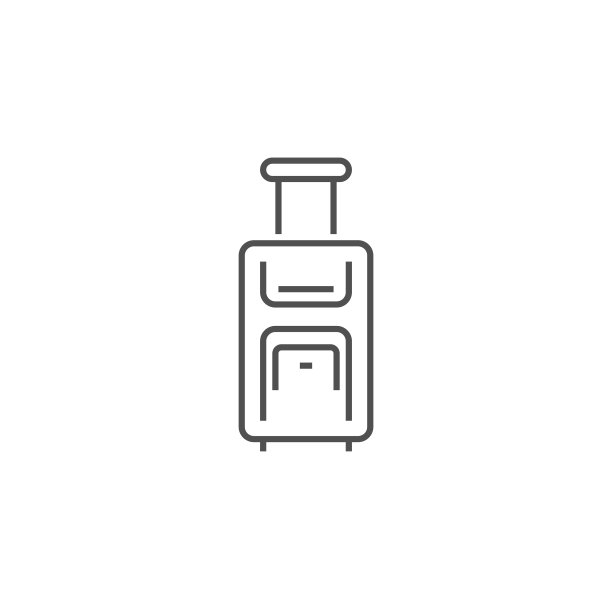 手提箱相关线图标图片下载