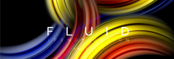 背景摘要设计流动混合液体图片下载