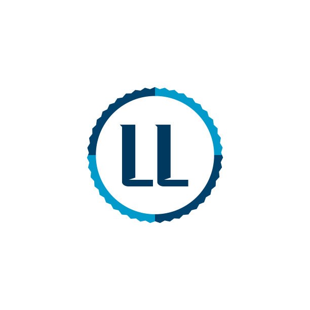首字母LL标志设计模板图片下载