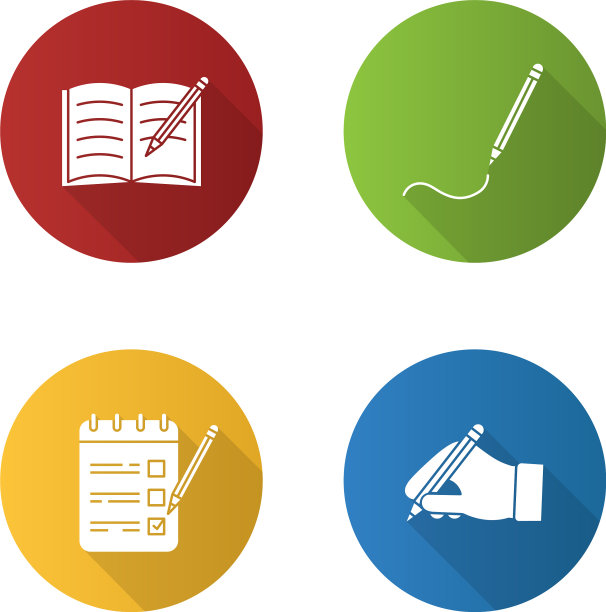 用铅笔书写平面设计的长影字形图片下载