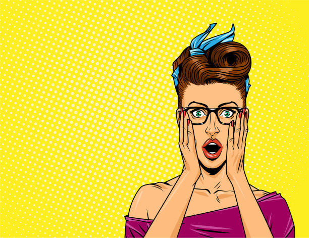 波普艺术神奇女侠图片下载