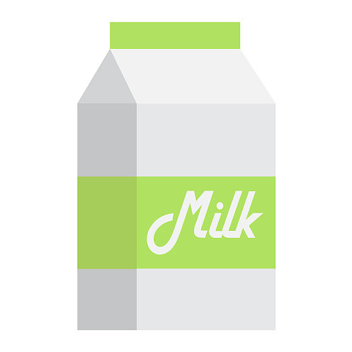 牛奶平标志食品和牛奶饮料标志图片下载