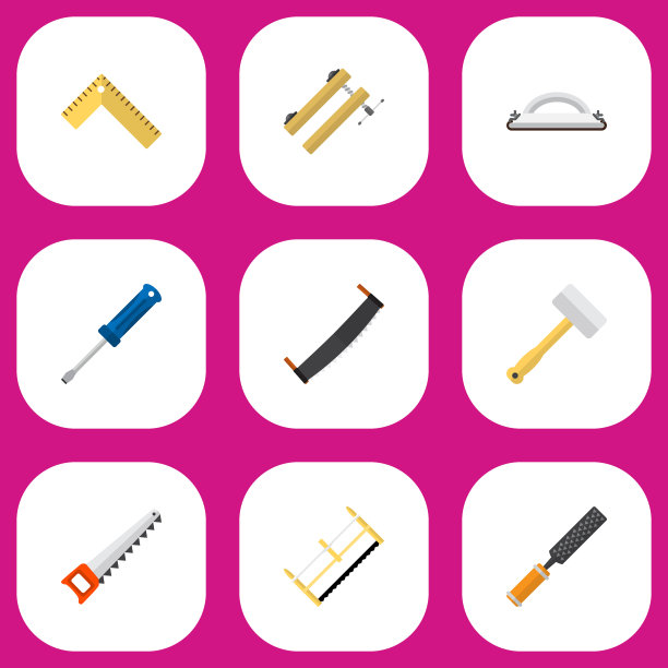 一套9可编辑的仪器图标包括图片下载