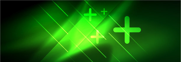 摘要霓虹灯发光光背景暗图片下载