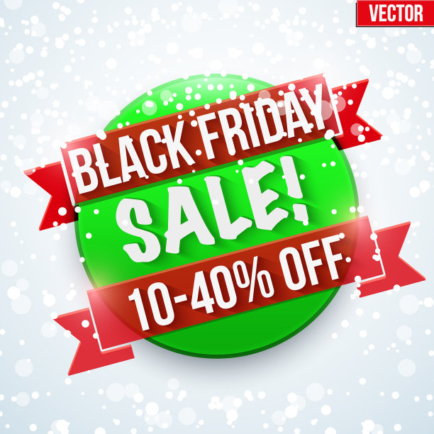 黑色星期五特价徽章和标签图片下载