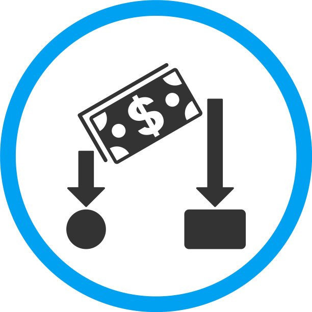 现金流圆角图标图片下载