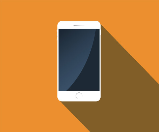 完美详细的现代智能手机隔离图片下载