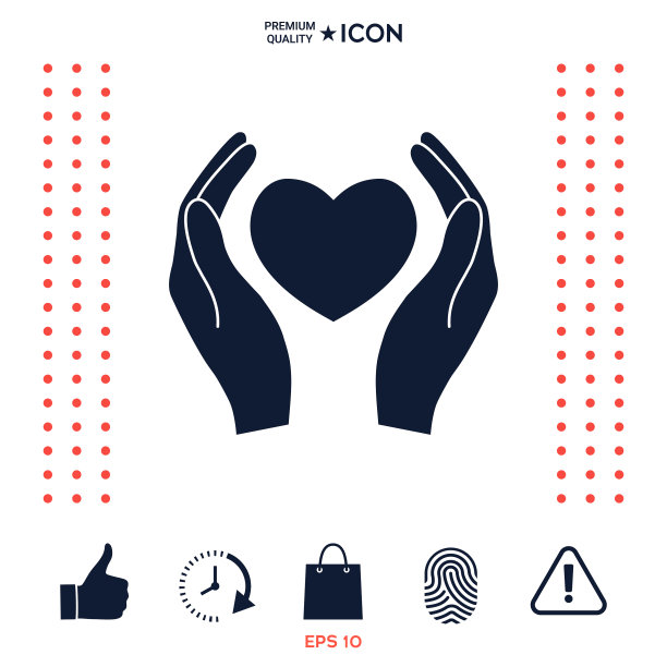 手握心形符号图片下载