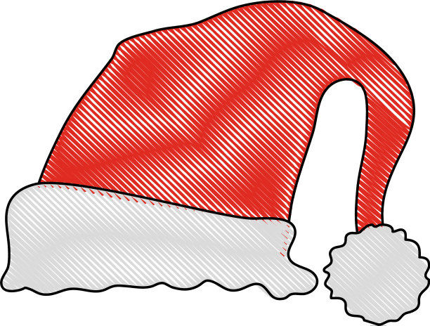 圣诞老人的帽子图片下载