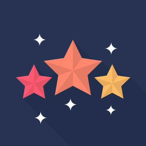 明星图标集伟大的平面图标与风格图片下载