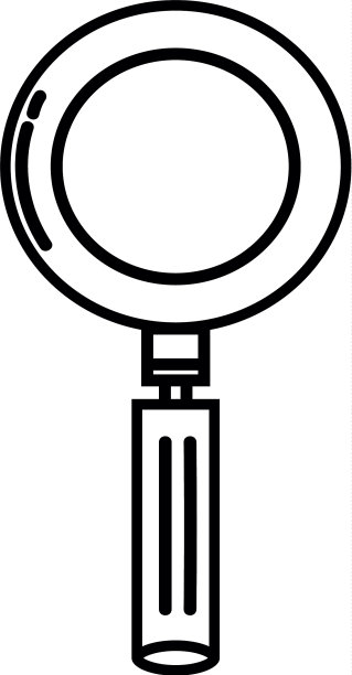 带有光学透镜的线条边缘玻璃工具图片下载