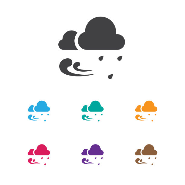 暴风雨上的空气符号图片下载