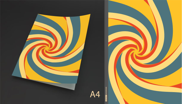 摘要漩涡背景罩设计模板图片下载