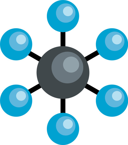 实验室格子图标平面风格图片下载