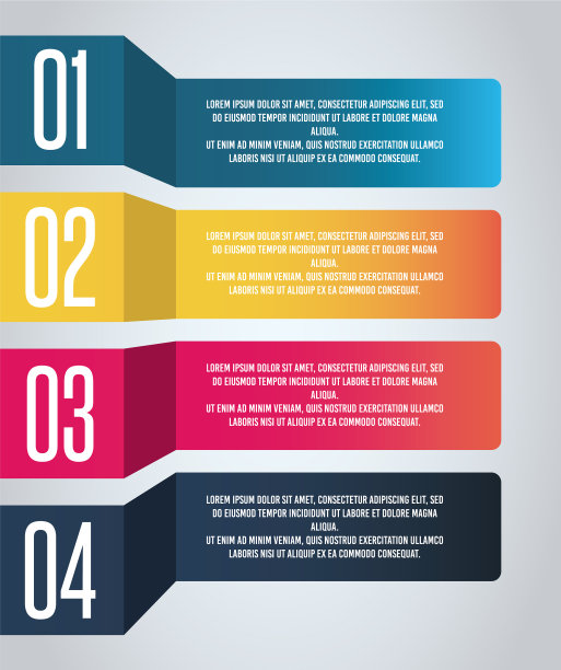 信息图表演示设计图片下载