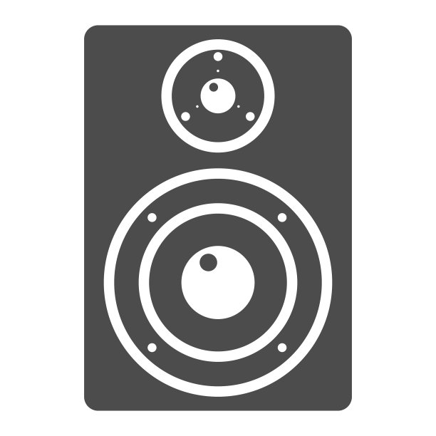 音频监听器Glyph图标图片下载