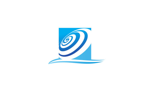 水解决方案logo设计模板图片下载