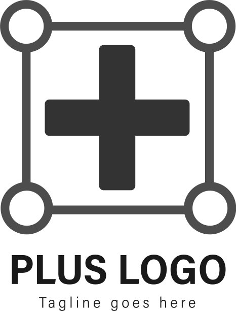 现代风格医疗Logo模板设计图片下载