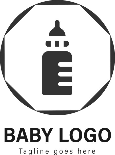 宝宝标志模板设计，宝宝标志具有现代感图片下载