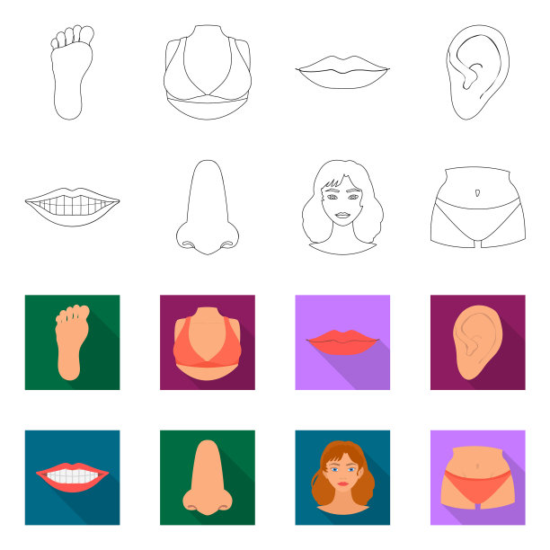 车身及零件图标的设计图片下载