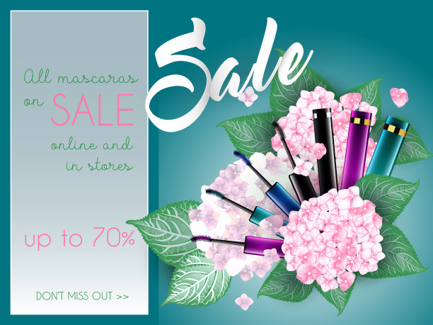 睫毛膏包装设计图片下载