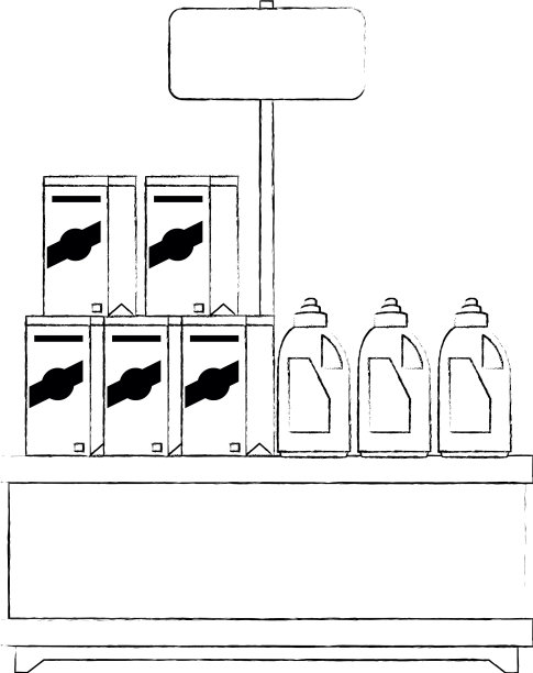 超市货架图片下载