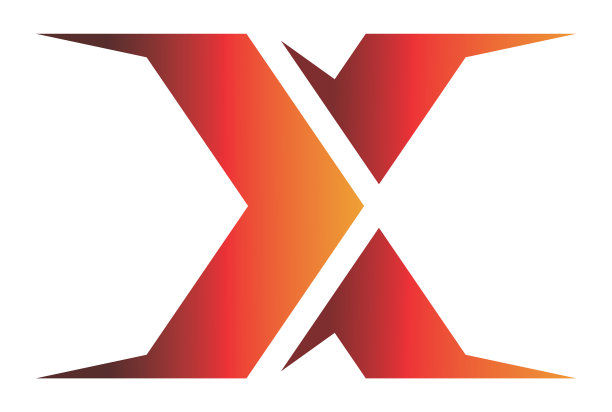 字母x抽象设计标志图标图片下载