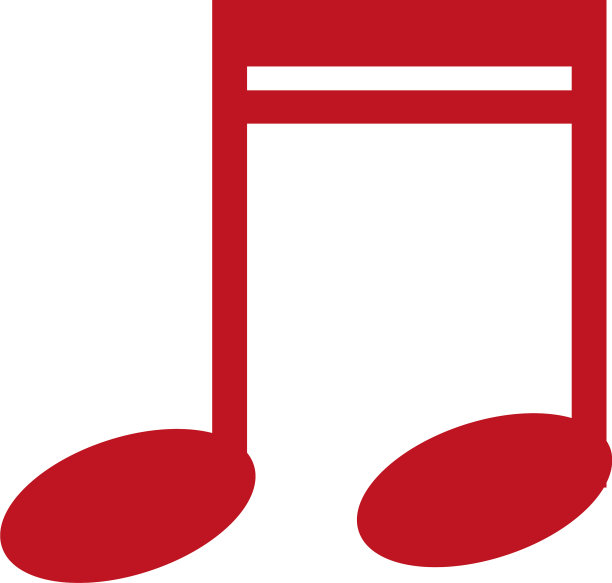 音乐音符孤立图标图片下载