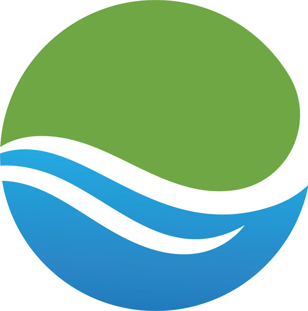 海浪海滩标志和符号模板图标应用程序图片下载