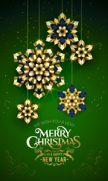 圣诞快乐黄金图片下载