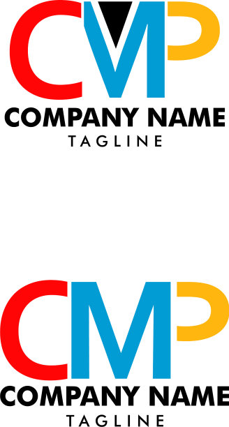 首字母CMP logo设计合集图片下载